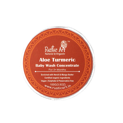 Aloe Turmeric Baby Wash Concentrate (100gm)