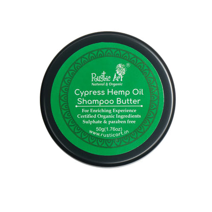 Cypress Hemp Oil Shampoo Butter Mini (50g)