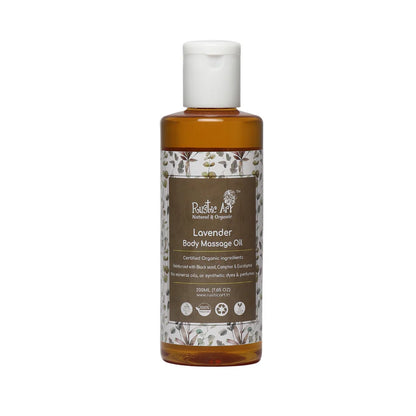 Organic Lavender Body Massage Oil (200ml)