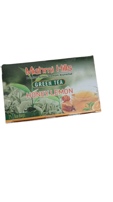 Organic Honey Lemon Green Tea 25 Tea Bags