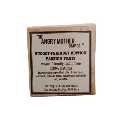 Passion Fruit (70gms) Budget-Friendly Edition 100% Natural Homemade Soap Made In Nagaland
