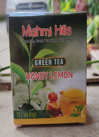 Organic Honey Lemon Green Tea 10 Tea Bags